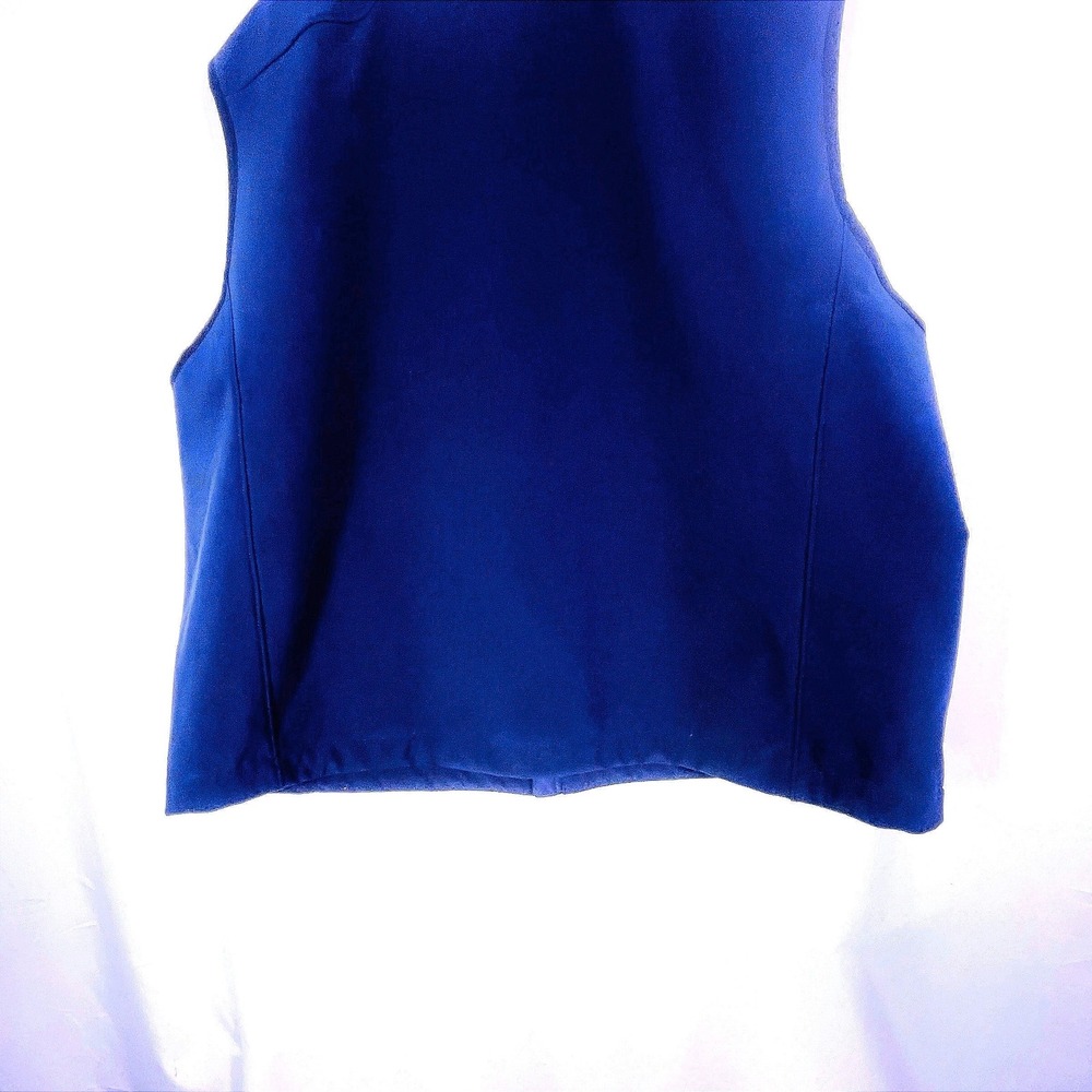 Polo Ralph Lauren Softshell Vest Men's 2X XXL Pony Blue Full Zip Fleece Lined - Picture 8 of 9